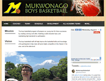 Tablet Screenshot of mukwonagoboysbasketball.com